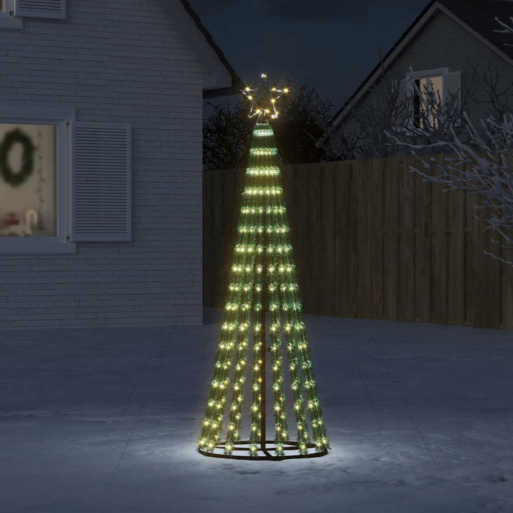 LED jõulupuu, 275 LEDi, soe valge, 180 cm