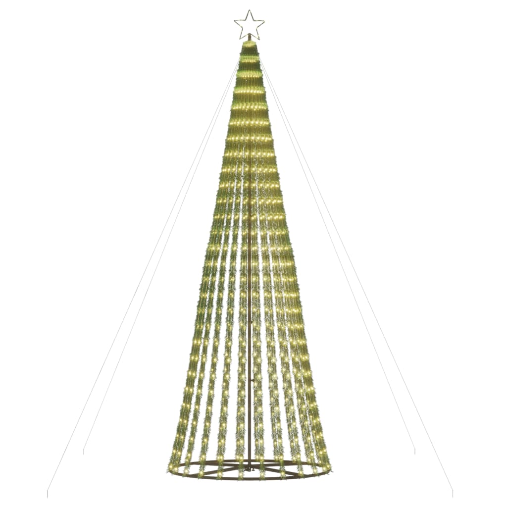 LED jõulupuu, 688 LEDi, soe valge, 300 cm