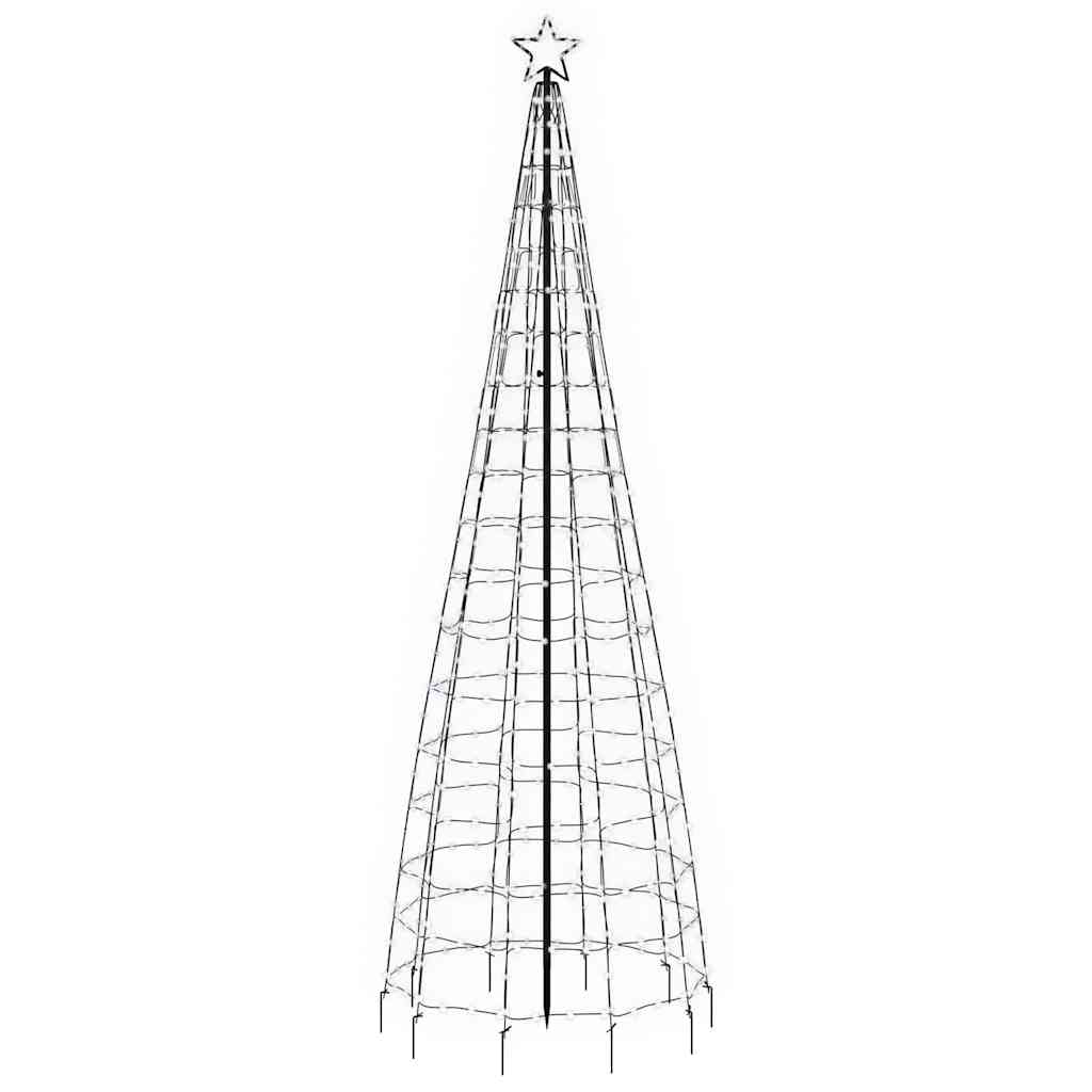 LED jõulupuu naeltega, 570 LEDi, külm valge, 300 cm