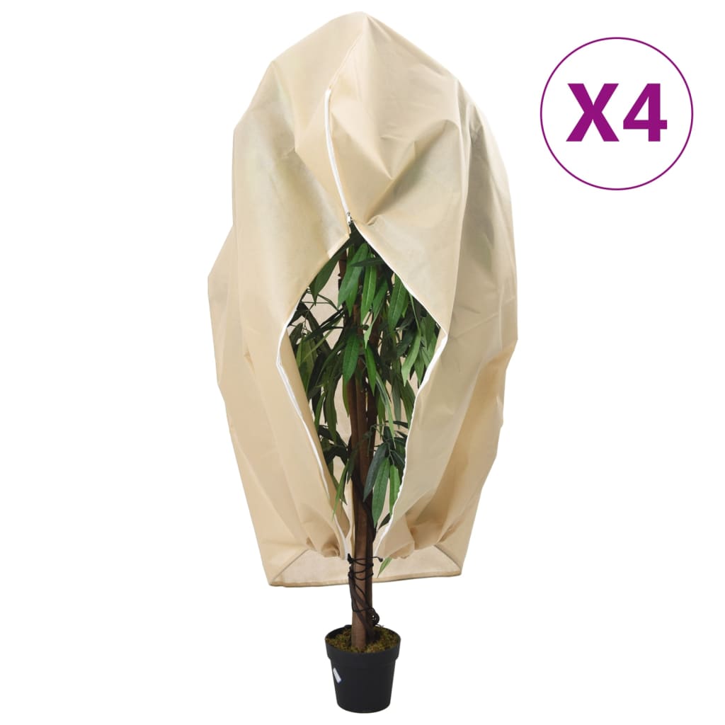 Lukuga taime fliiskatted 4 tk, 70 g/m², 2,36x2 m