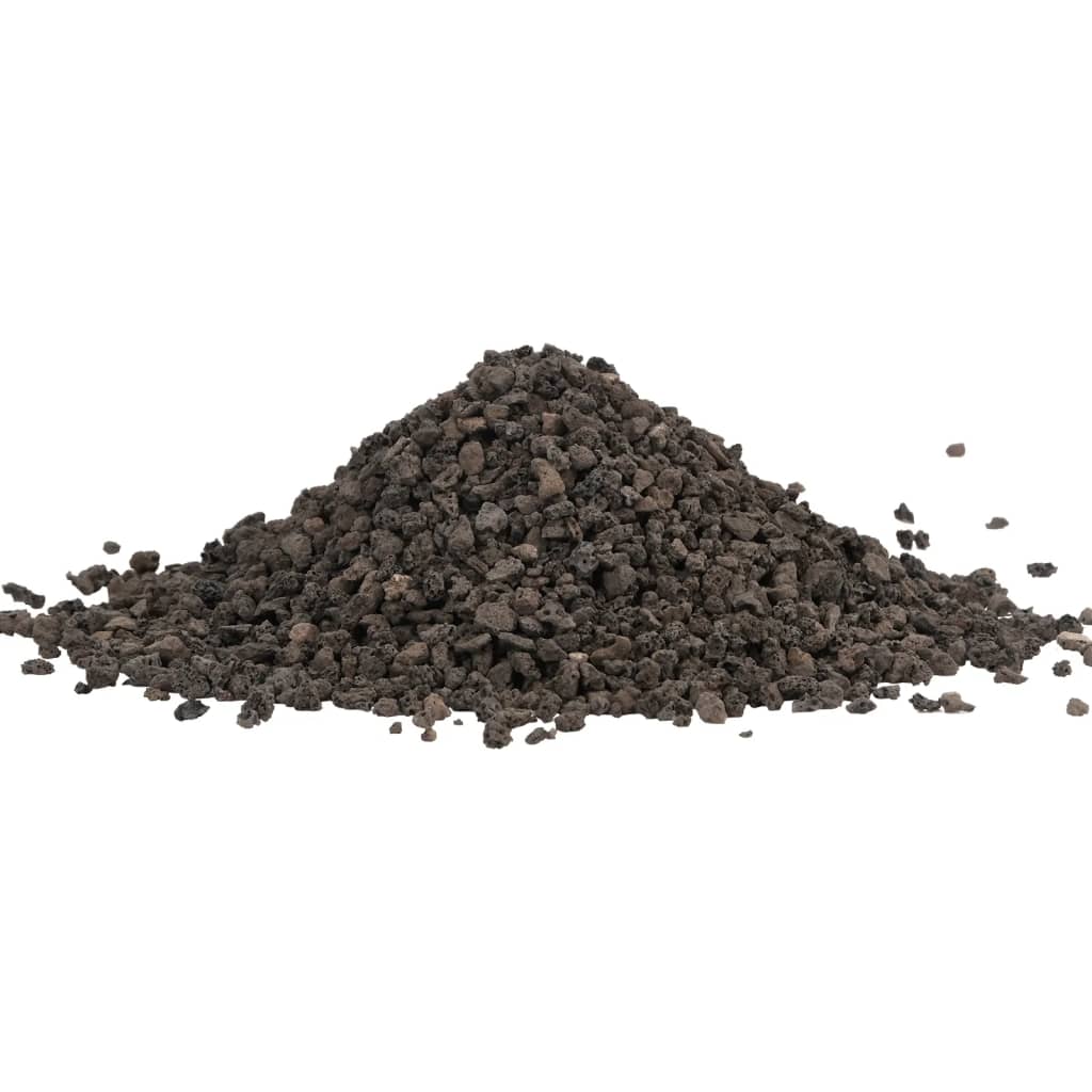 Basalt kivim, 25 kg, must, 5-8 mm