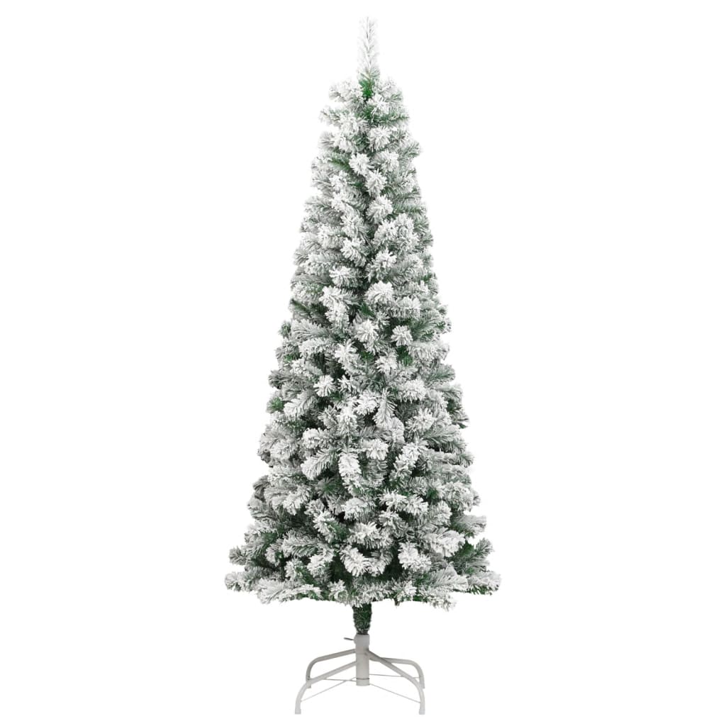Kunstkuusk lumiste okstega, 240 cm