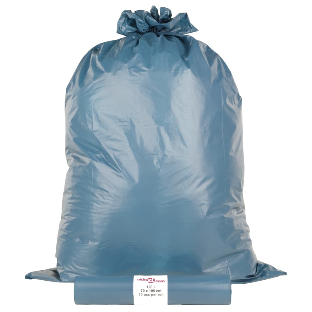 Prügikotid, 100 tk, sinine, 120 l