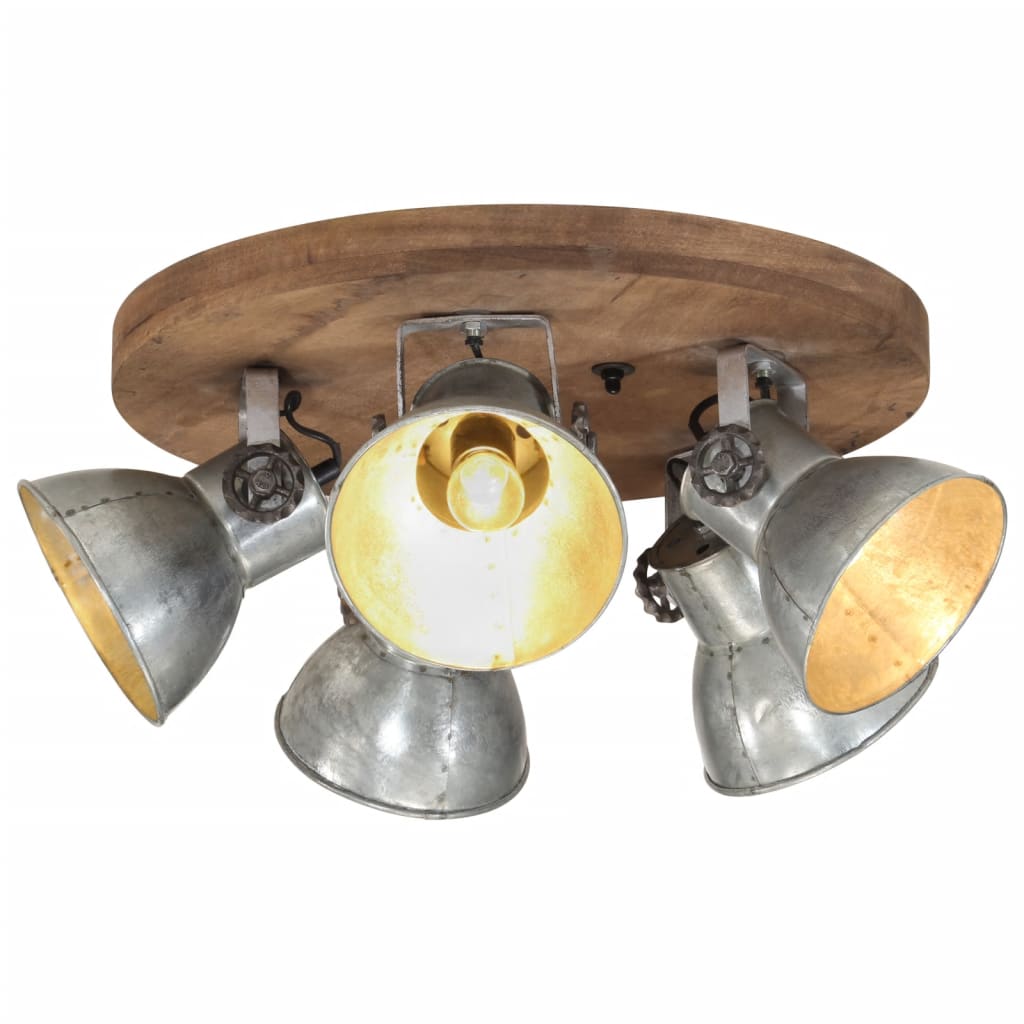 Laelamp, 25 W, hõbedane, 50x50x25 cm, E27