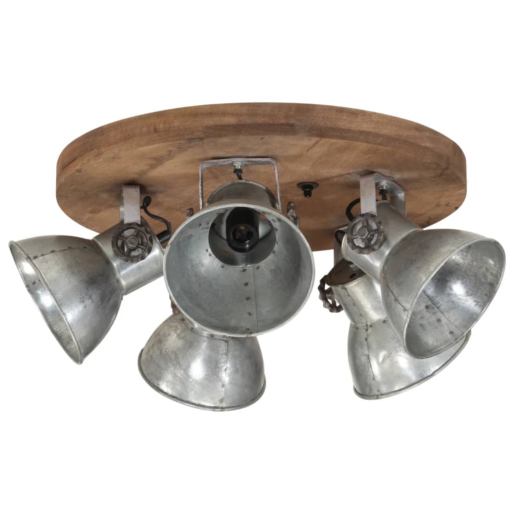 Laelamp, 25 W, hõbedane, 50x50x25 cm, E27