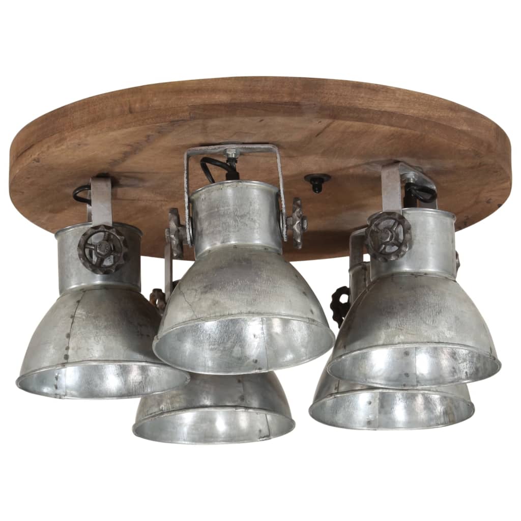 Laelamp, 25 W, hõbedane, 50x50x25 cm, E27