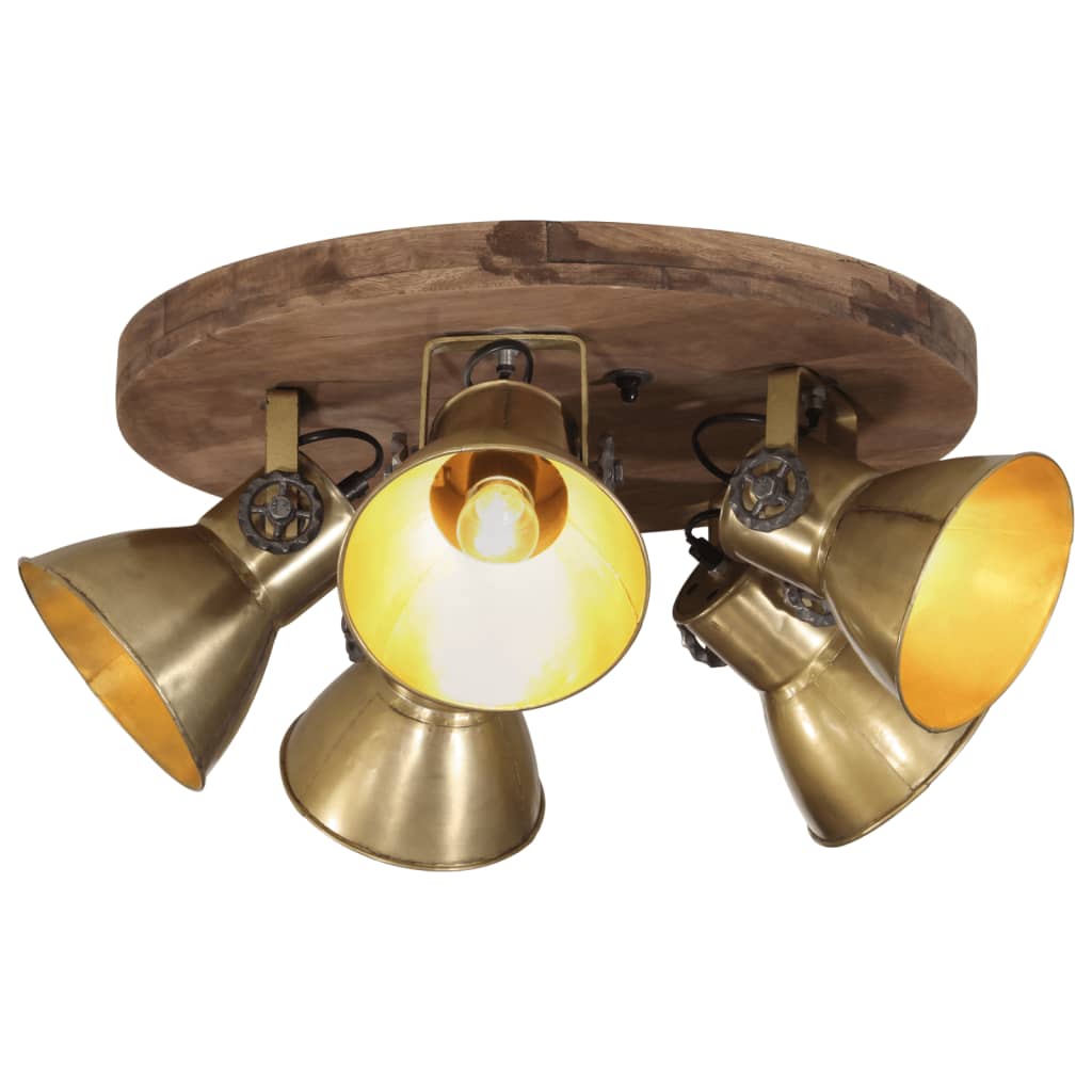Laelamp, 25 W, antiik, messing, 50 x 50 x 25 cm, E27