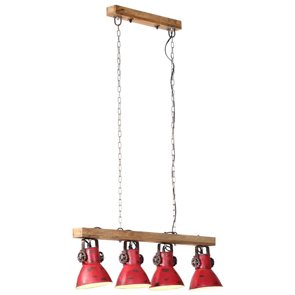 Laelamp, 25 W, kulunud punane, 90 x 24 x 111 cm, E27