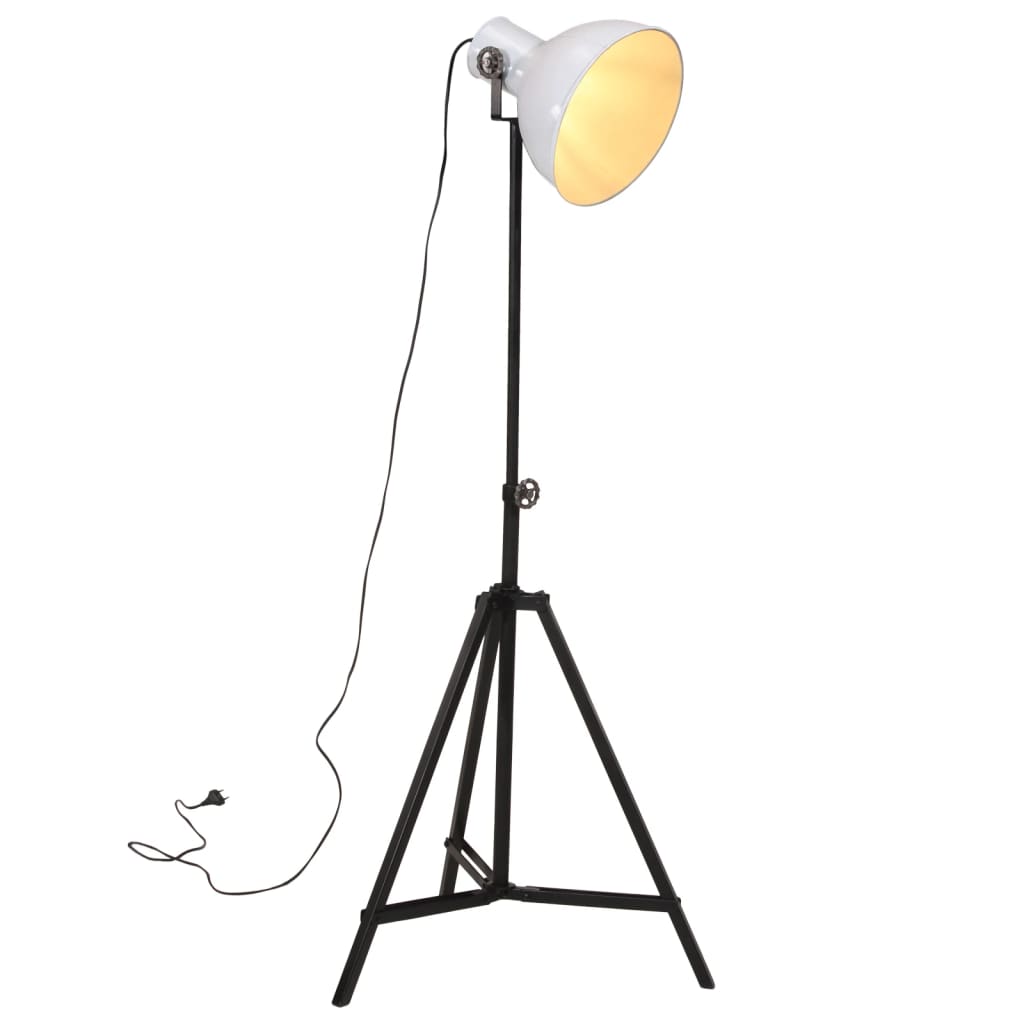 Vanaaegne põrandalamp, 25 W, valge, 61 x 61 x 90/150 cm, E27