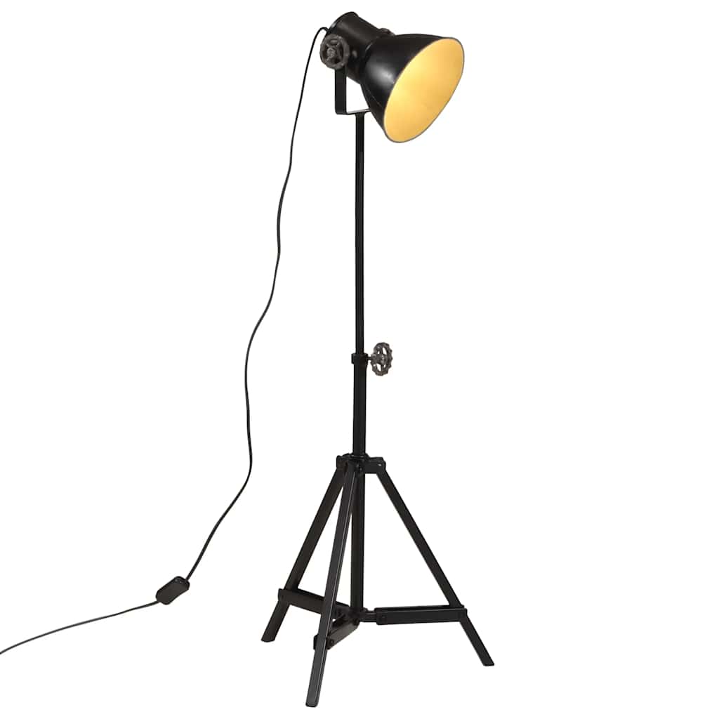 Põrandalamp, 25 W, must, 35x35x65/95 cm, E27