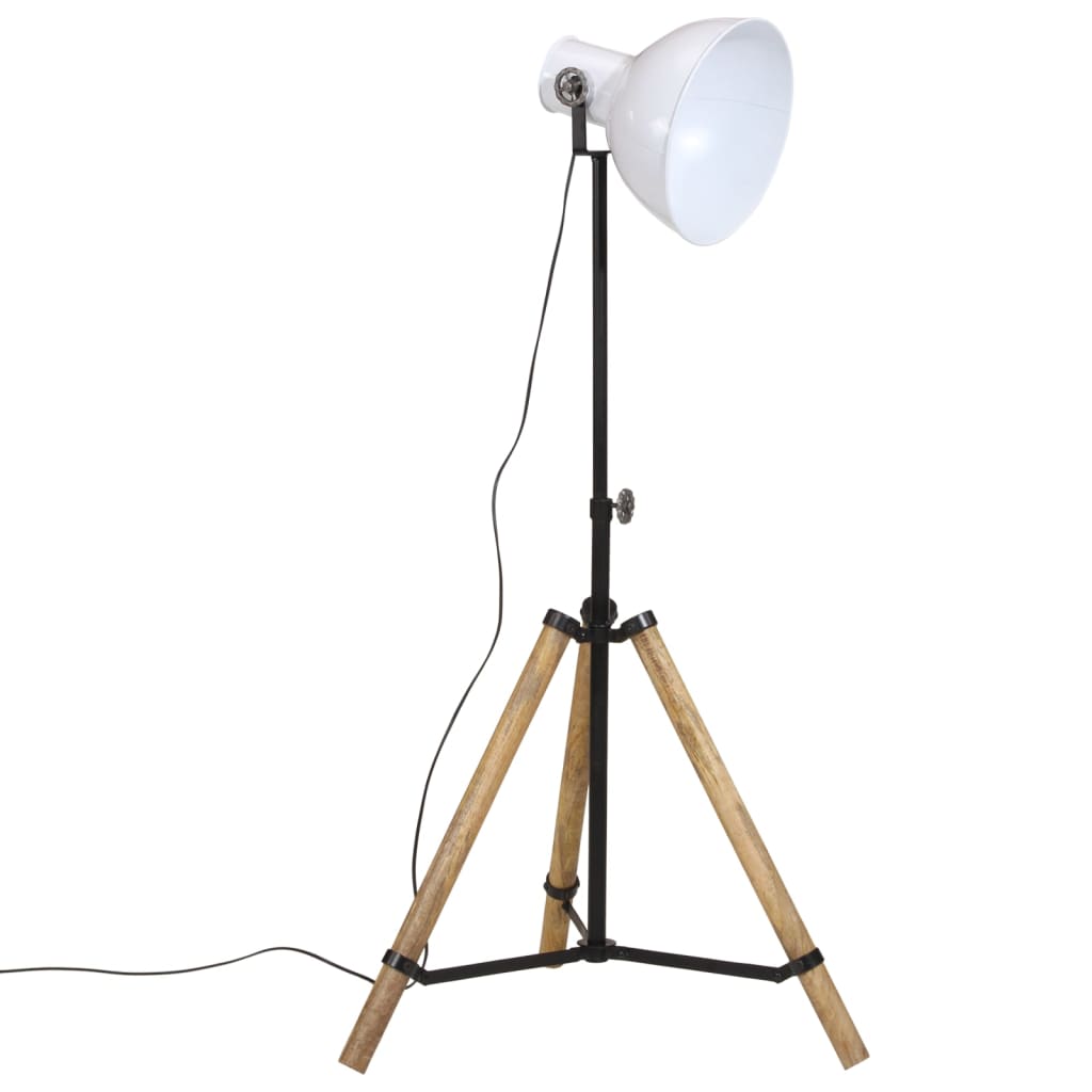 Põrandalamp, 25 W, valge, 75 x 75 x 90-150 cm, E27