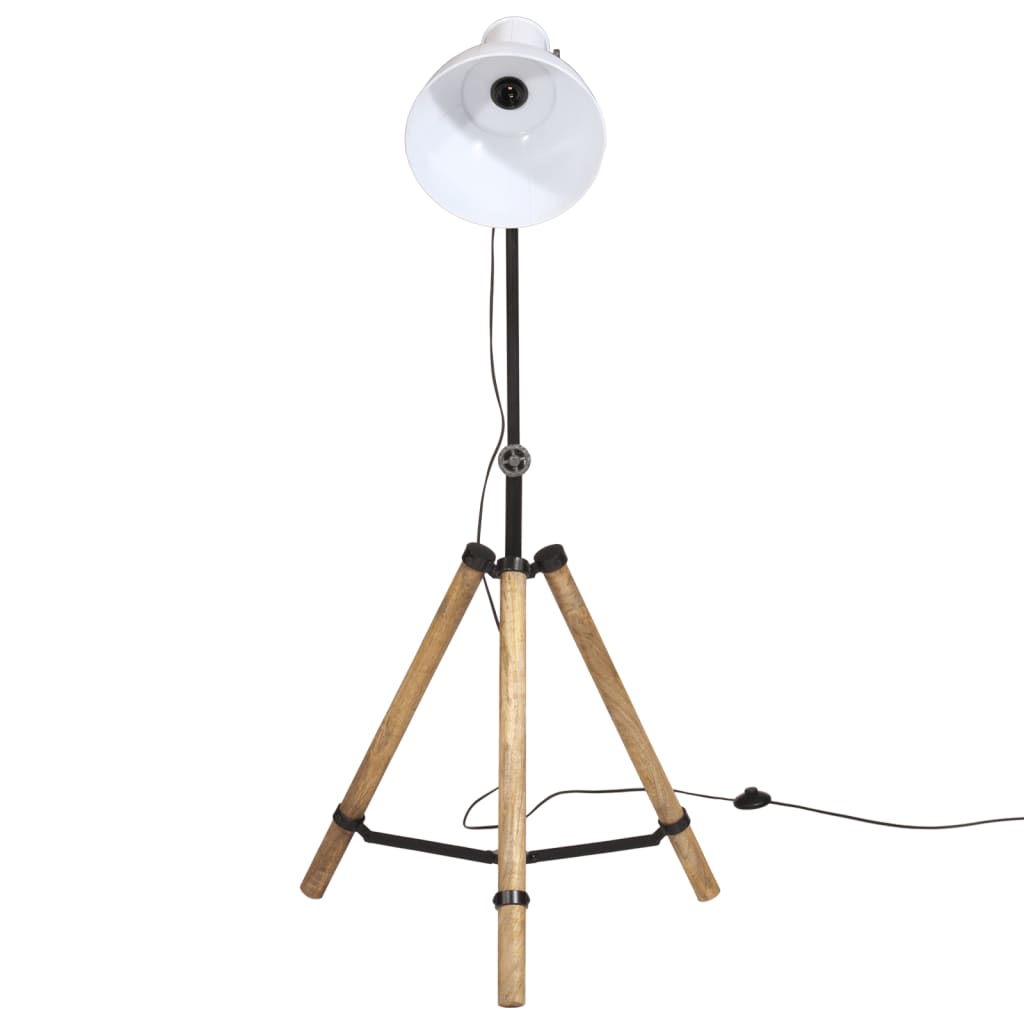 Põrandalamp, 25 W, valge, 75 x 75 x 90-150 cm, E27