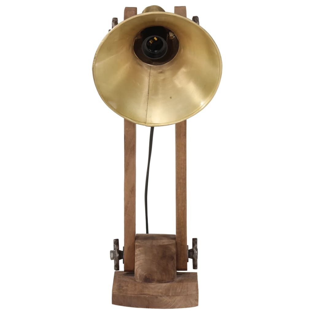 Laualamp, 25 W, antiik, messing, 23x13x52 cm, E27