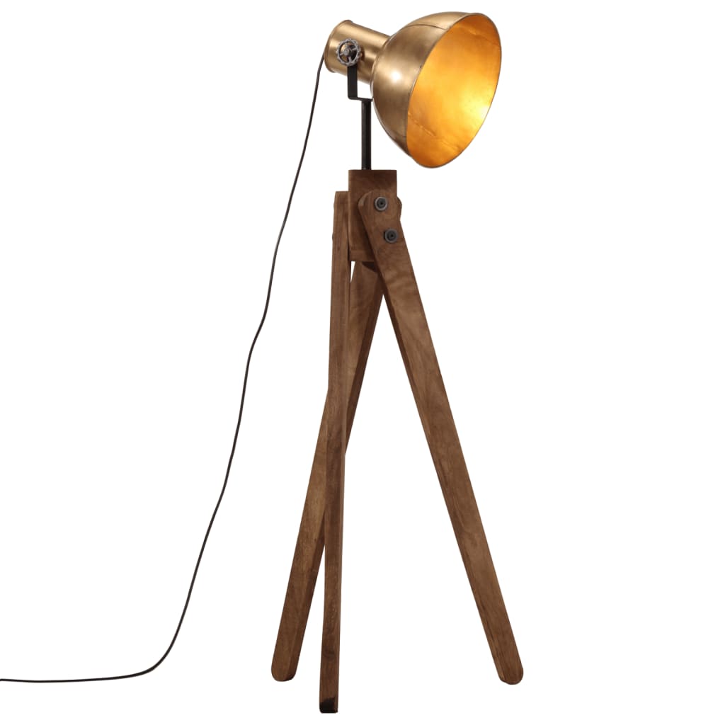 Põrandalamp, 25 W, antiik messing, 45 x 45 x 120 cm, E27