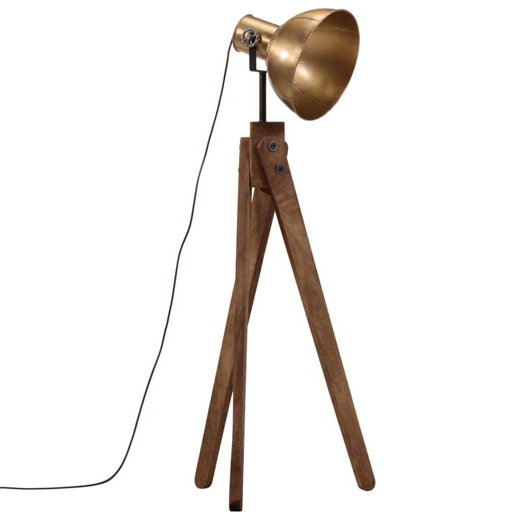 Põrandalamp, 25 W, antiik messing, 45 x 45 x 120 cm, E27
