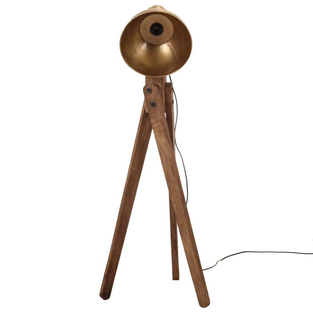 Põrandalamp, 25 W, antiik messing, 45 x 45 x 120 cm, E27