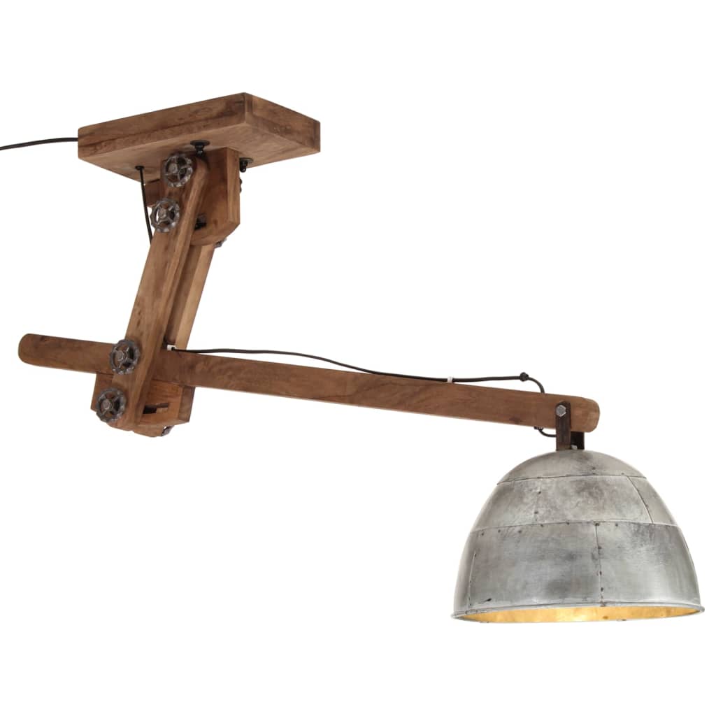 Laelamp, 25 W, vanaaegne hõbedane, 105 x 30 x 65-108 cm, E27