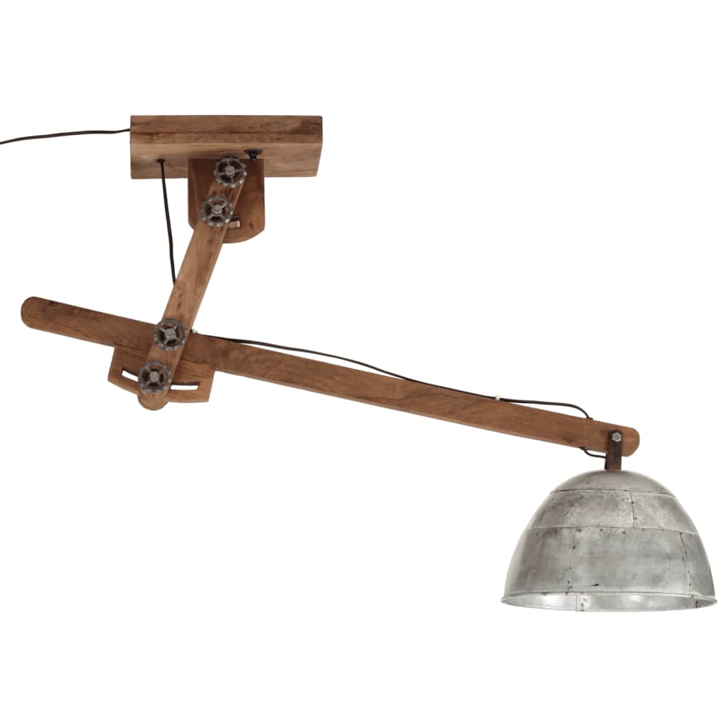 Laelamp, 25 W, vanaaegne hõbedane, 105 x 30 x 65-108 cm, E27