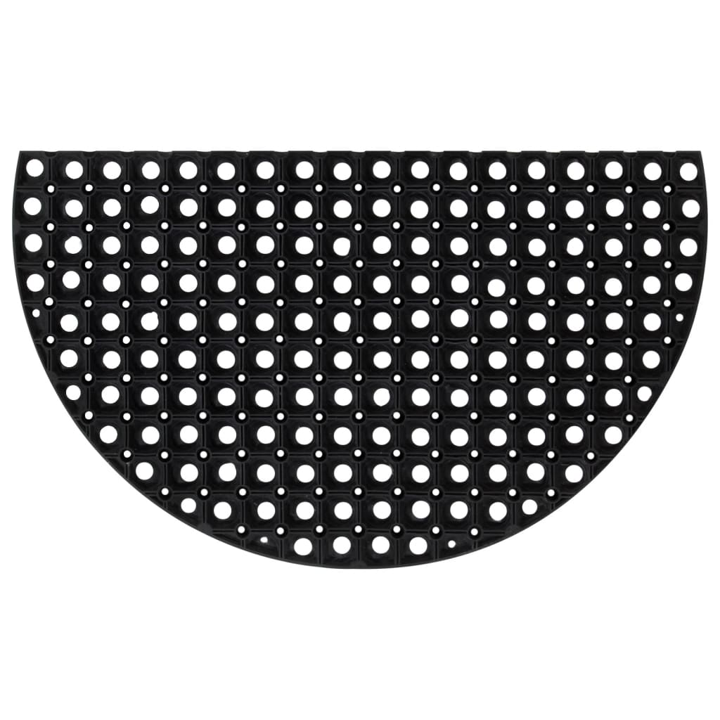 Uksematt, poolring, 45 x 75 cm, kumm