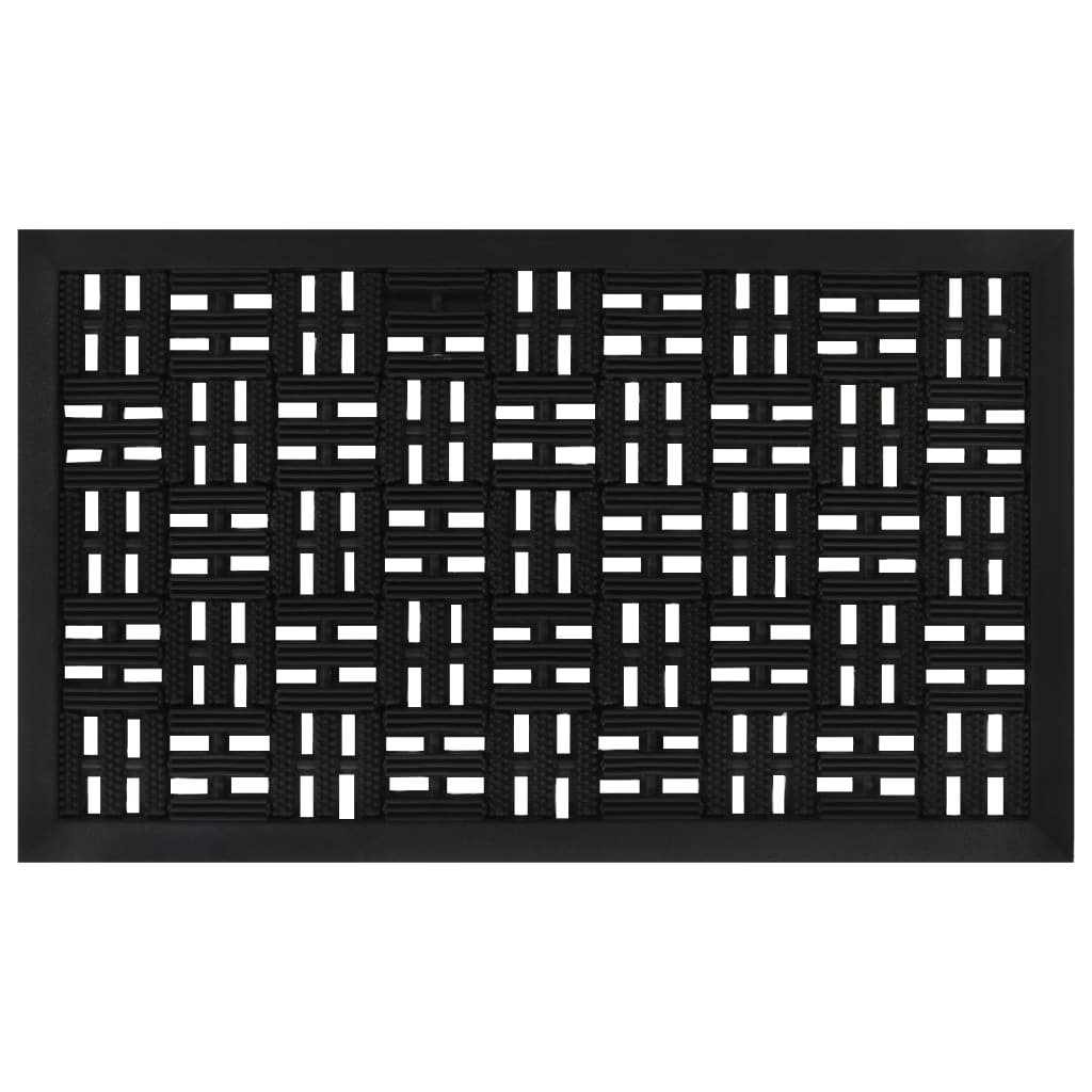 Uksematt, ristkülik, 45x75 cm, kumm