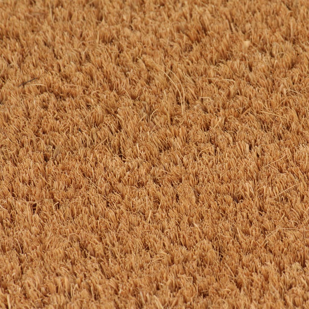 Uksematid 2 tk, naturaalne, 40 x 60 cm, flokeeritud kookoskiud