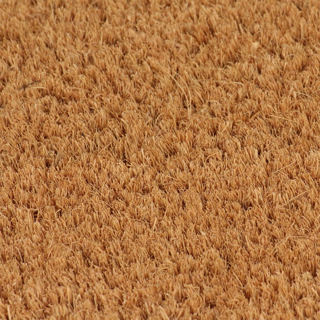 Uksematt, naturaalne, 50 x 80 cm, flokeeritud kookoskiud