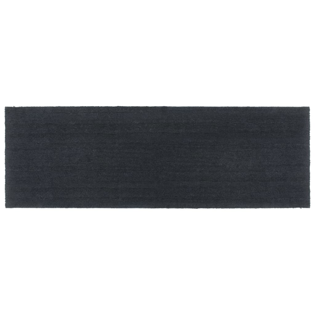 Uksematt, tumehall, 100 x 300 cm, flokeeritud kookoskiud