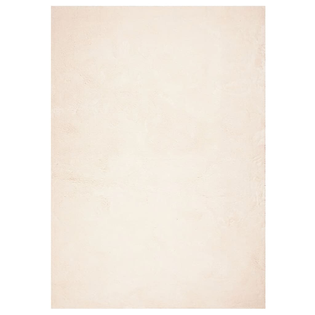 Vaip HUARTE, lühikese narmaga, pestav, beež, 140x200 cm
