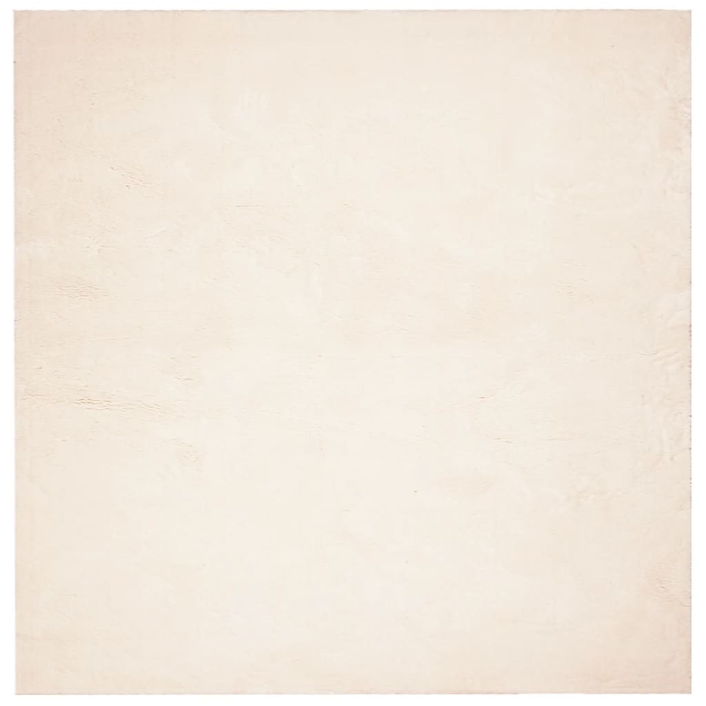 Vaip "HUARTE", lühikese narmaga, pestav, beež, 240 x 240 cm