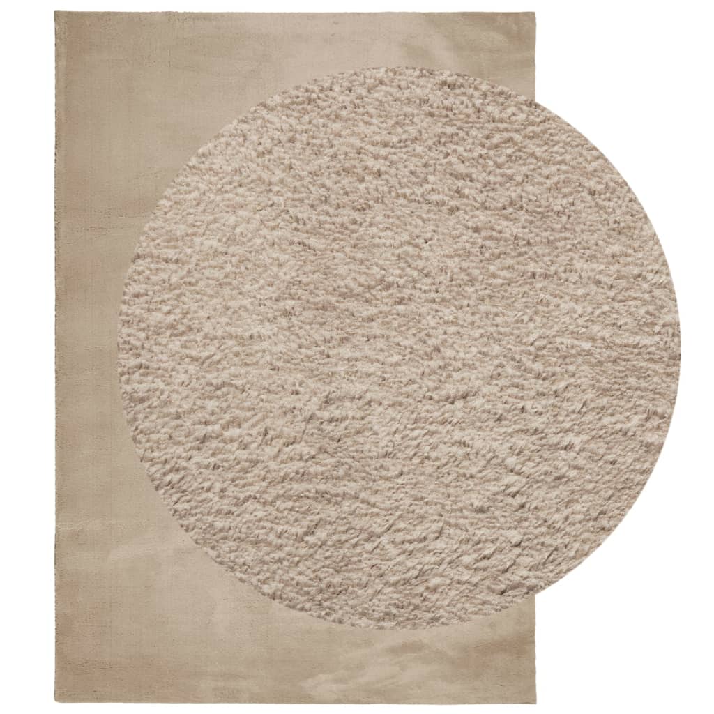 Vaip "HUARTE", lühikese narmaga, pestav, liivakarva, 140x200 cm