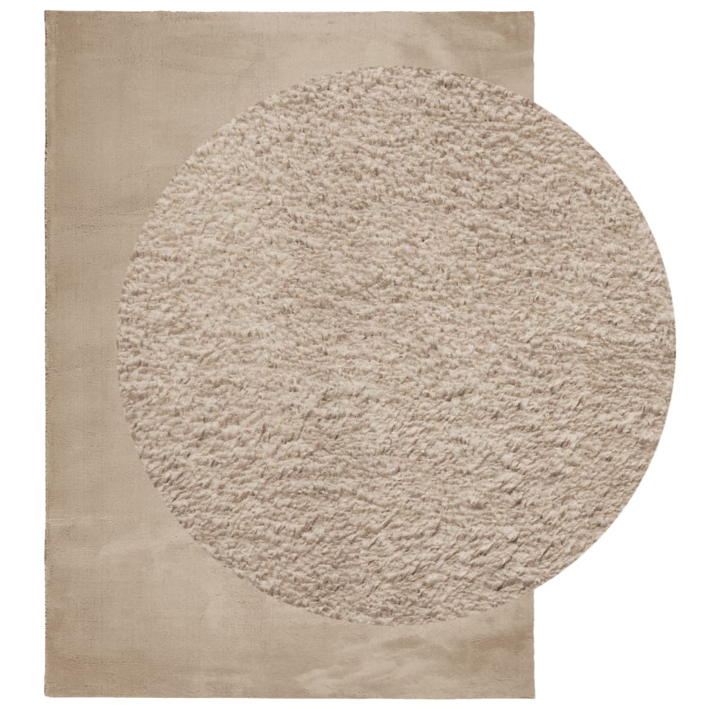 Vaip "HUARTE", lühikese narmaga, pestav, liivakarva, 240x340 cm