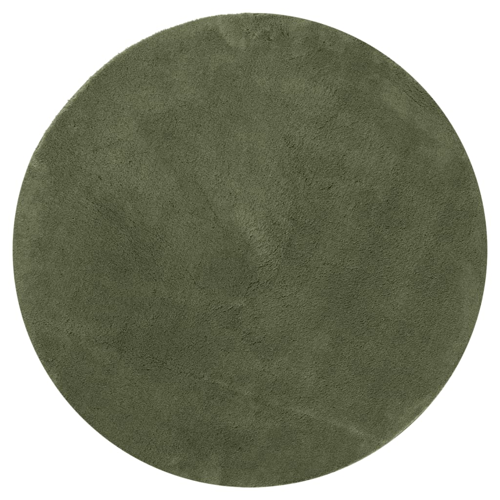Vaip HUARTE, lühikese narmaga, pestav, metsaroheline, Ø 100 cm