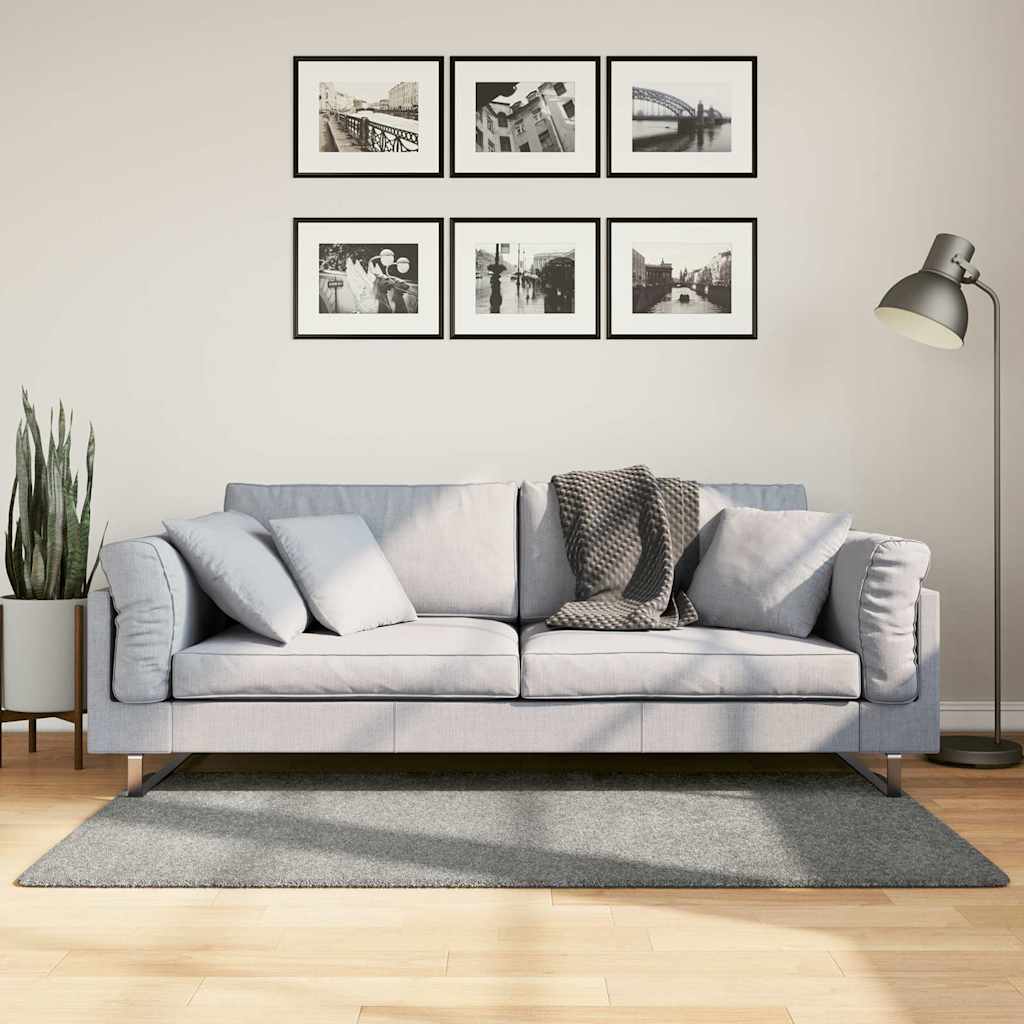 Kõrge narmaga Shaggy vaip "PAMPLONA", roheline, 80x150 cm