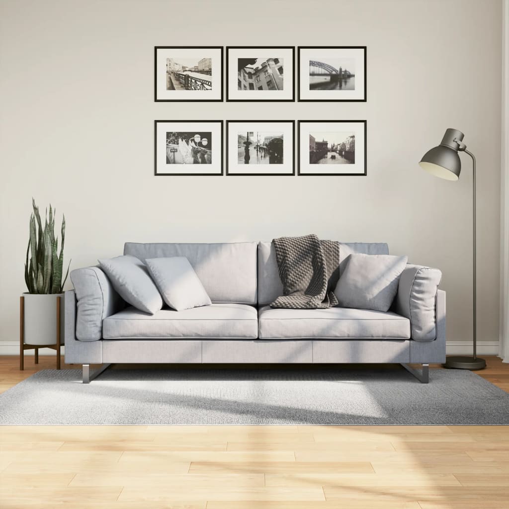 Vaip IZA, lühikese narmaga, Skandinaavialik, hall, 100x200 cm