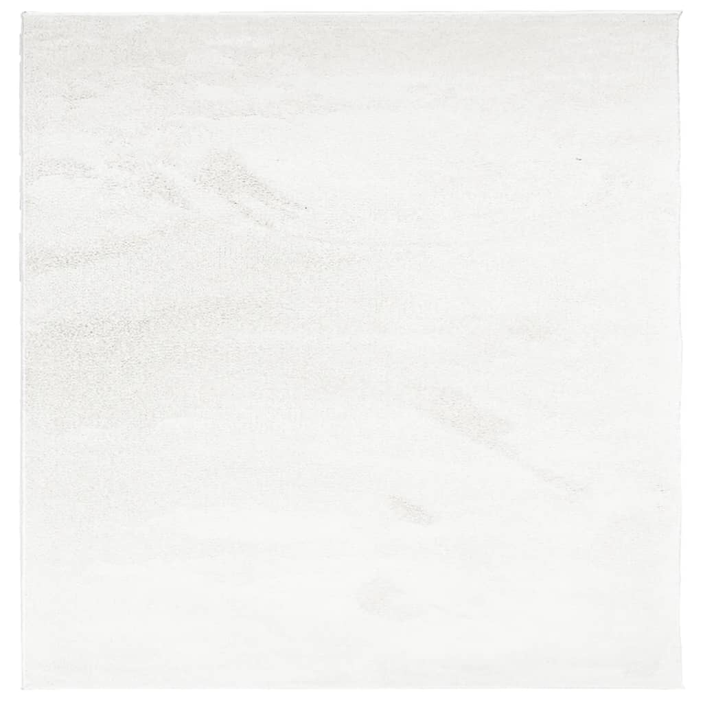 Vaip "OVIEDO" lühikese narmaga, kreemjas, 120 x 120 cm