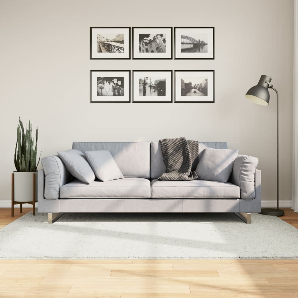 Vaip "OVIEDO" lühikese narmaga, kreemjas, 140 x 200 cm