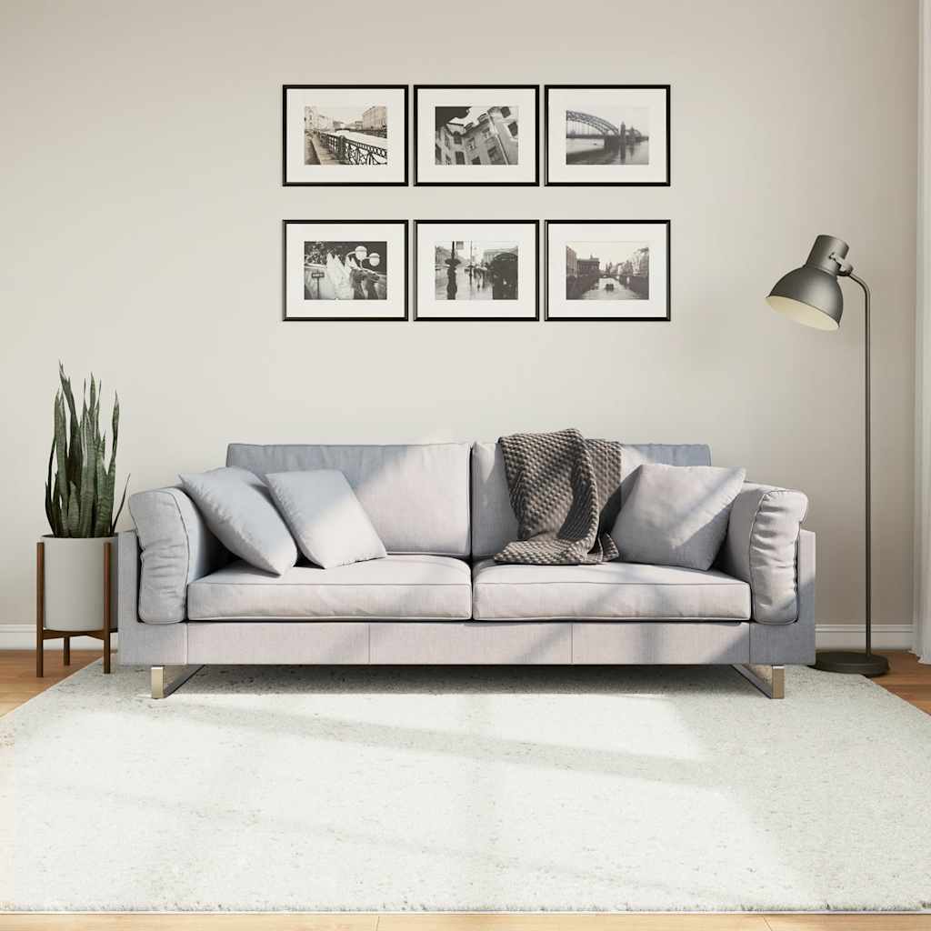 Vaip "OVIEDO" lühikese narmaga, kreemjas, 200 x 200 cm