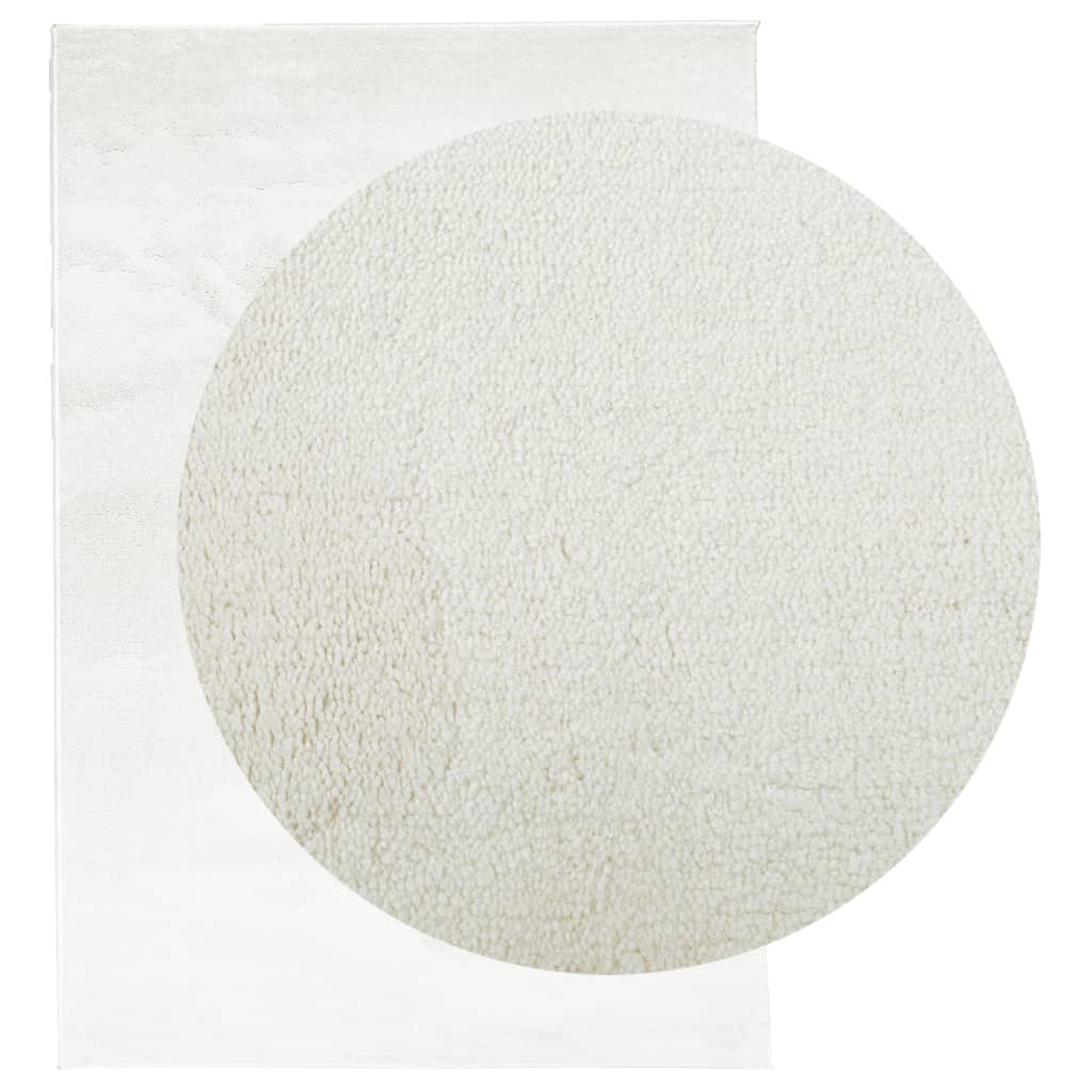 Vaip "OVIEDO" lühikese narmaga, kreemjas, 200 x 280 cm