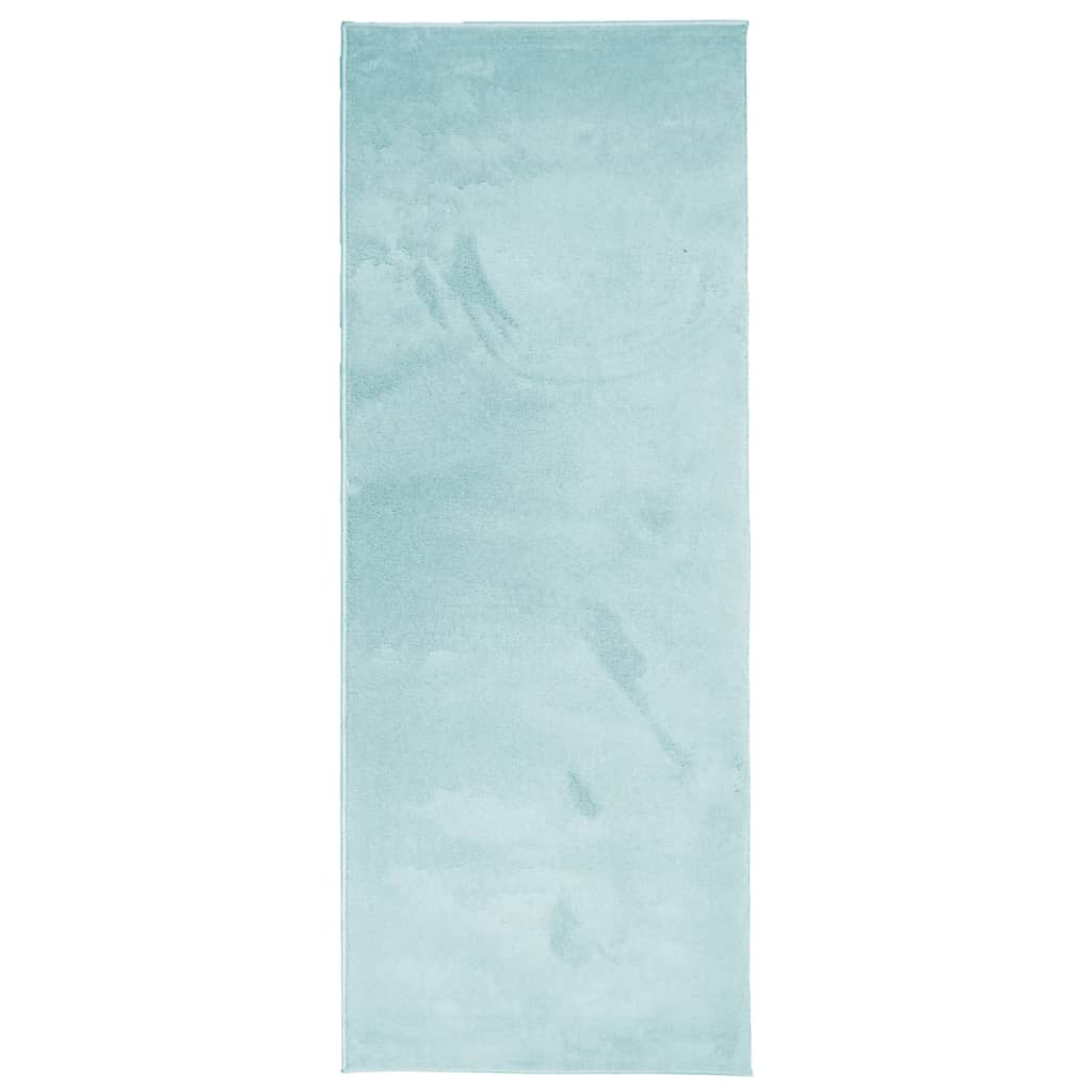 Vaip "OVIEDO" lühikese narmga roheline 80x200 cm