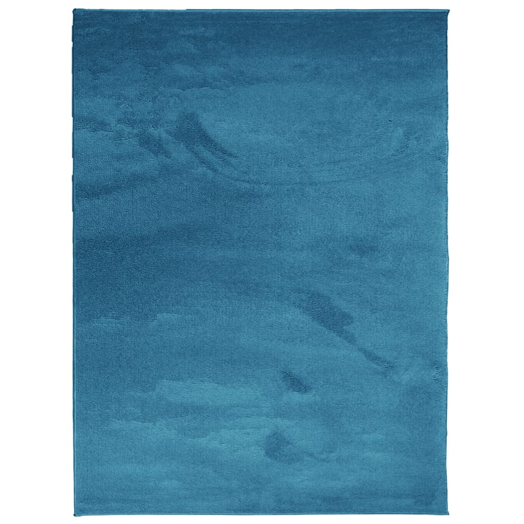 Vaip "OVIEDO" lühikese narmga türkiis 240x340 cm