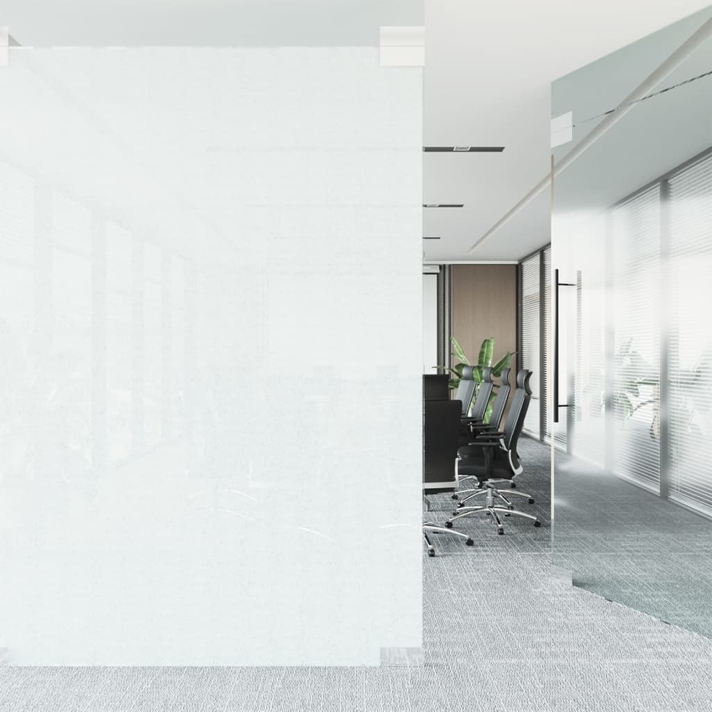 Aknakile, jäätunud, valge, 90x1000 cm, PVC