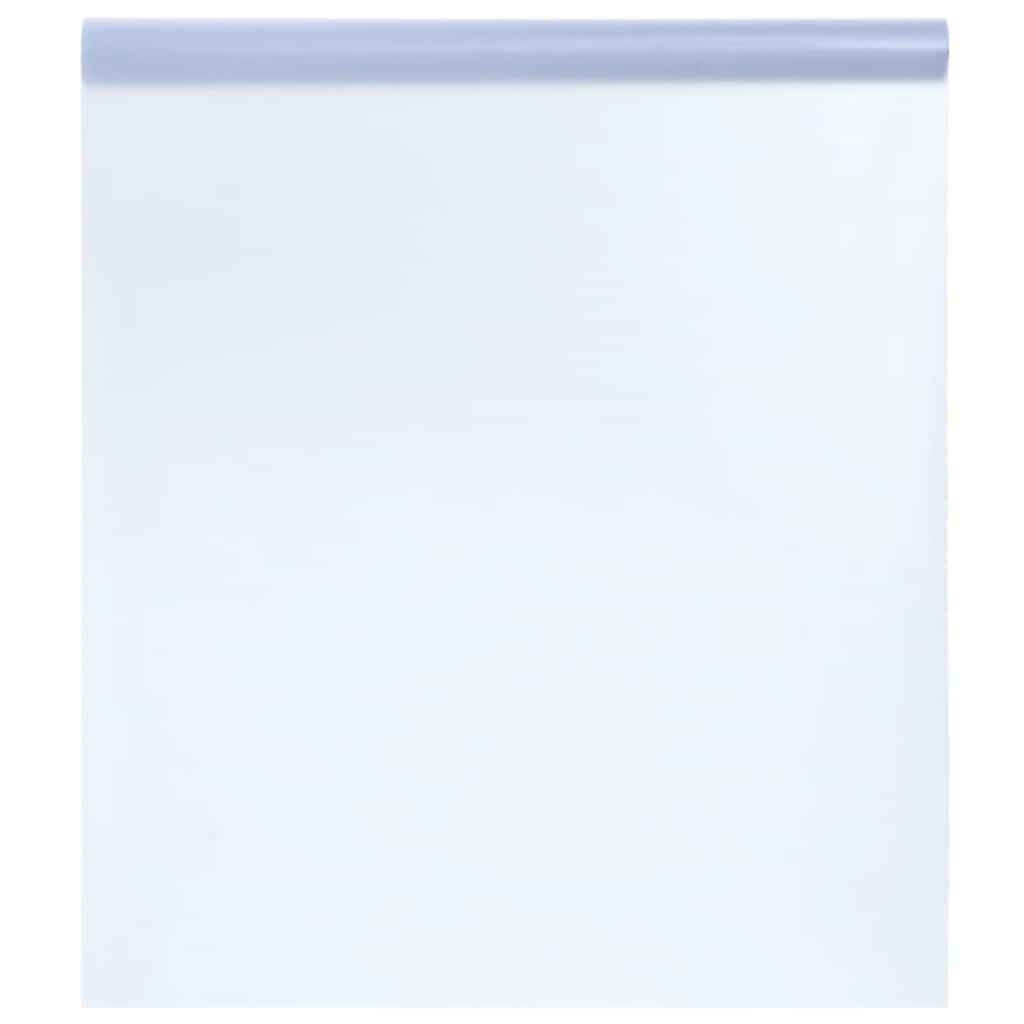 Staatiline aknakile, jäätunud, hall, 90x500 cm, PVC