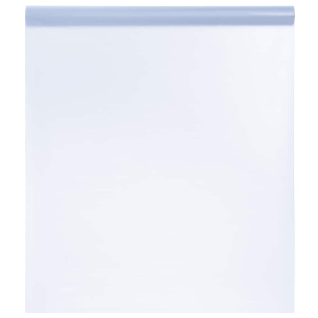Staatiline aknakile, jäätunud, hall, 90x2000cm, PVC