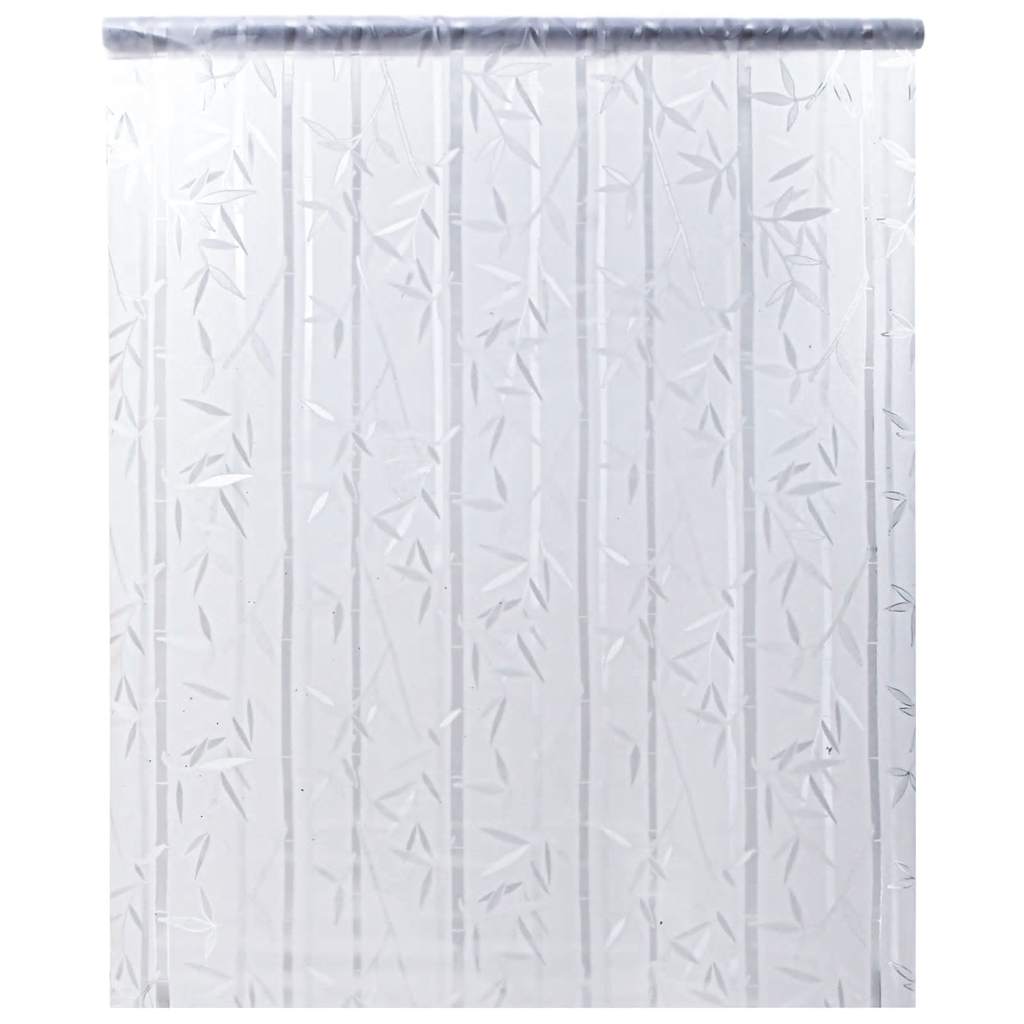 Aknakile, jäätunud, bambuse muster, 45 x 500 cm, PVC