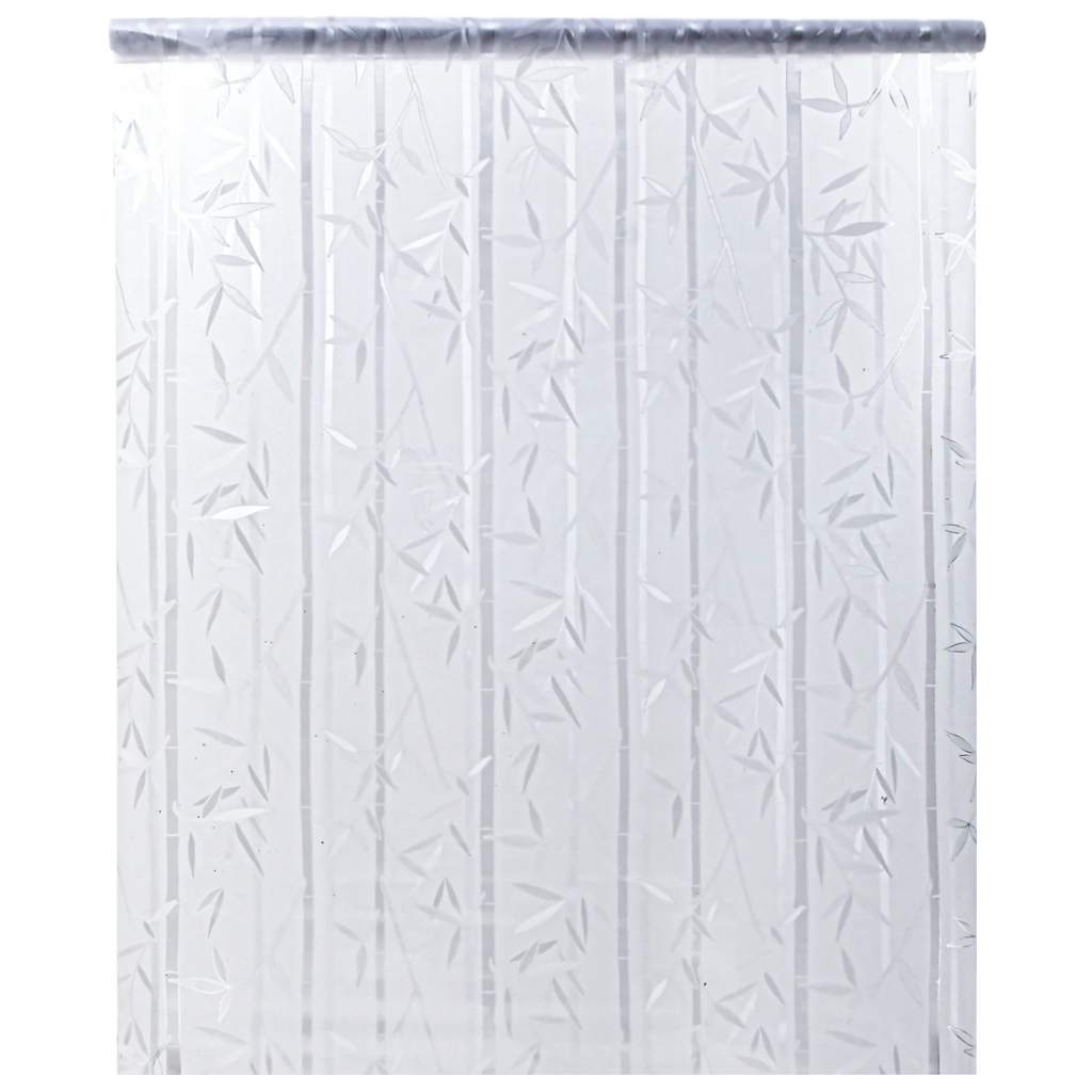 Aknakile, jäätunud, bambuse muster, 90 x 500 cm, PVC