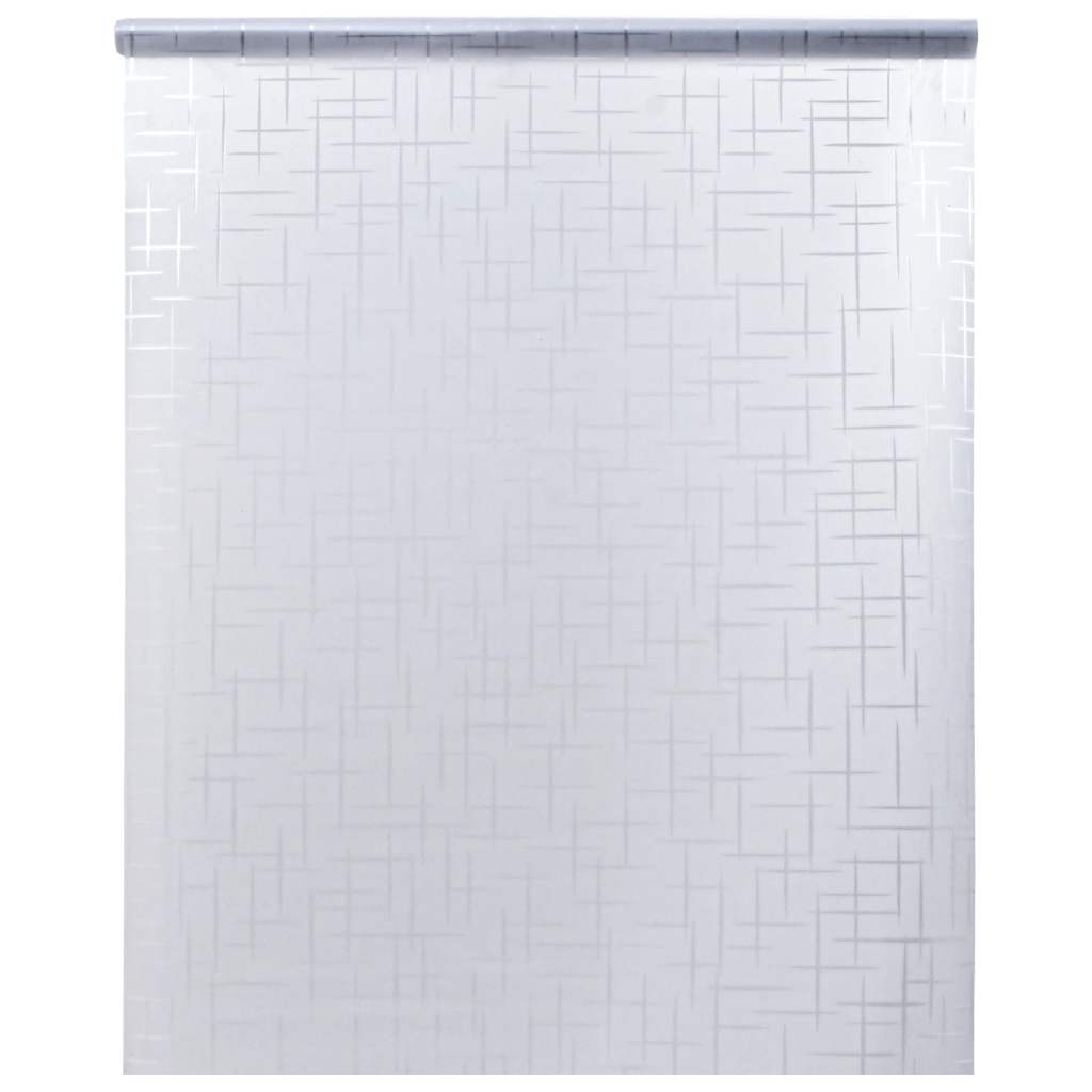 Aknakile, jäätunud, tähe muster, 45 x 500 cm, PVC