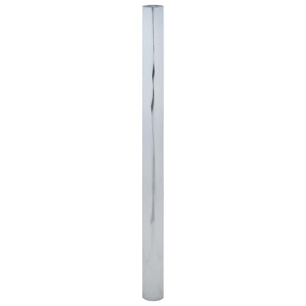 Staatiline päikesekile, peegeldusefekt, hõbedane, 45x500 cm PVC