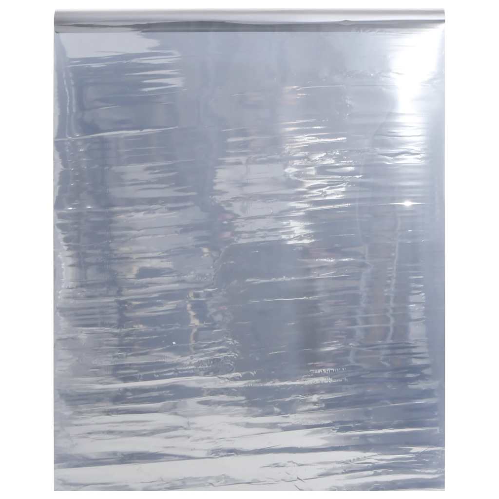 Staatiline päikesekile, peegeldusefekt, hõbedane, 60x2000 cm
