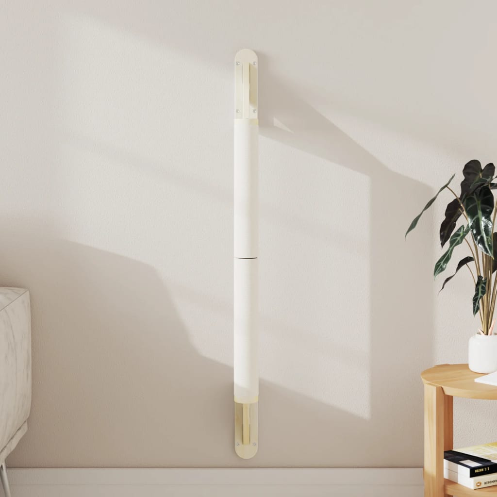 Seinale kinnitatav kassi kraapimispost, 109 cm, sisal