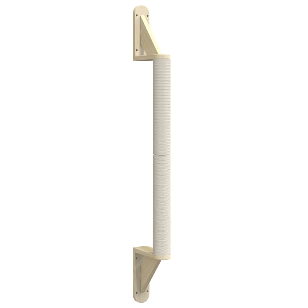 Seinale kinnitatav kassi kraapimispost, 109 cm, sisal